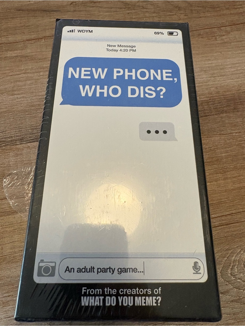 New phone who dis? Game